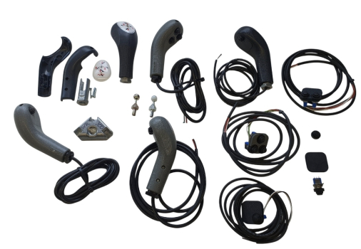 Steuerhebel und Zubehör und Ersatzteile für Indemar / Nimco / Walvoil Kreuzhebel Joystik Einhandhebel usw.