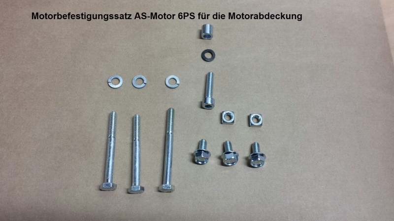 AS Motor Motorabdeckung Lochblech Abdeckung Motor vollst. 4,4KW 2-Takt Motor
