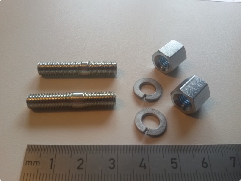 AS Mäher AS Motor Auspuff Abgas Schalldämpfer AS28,AS21,AS27,AS22,AS26