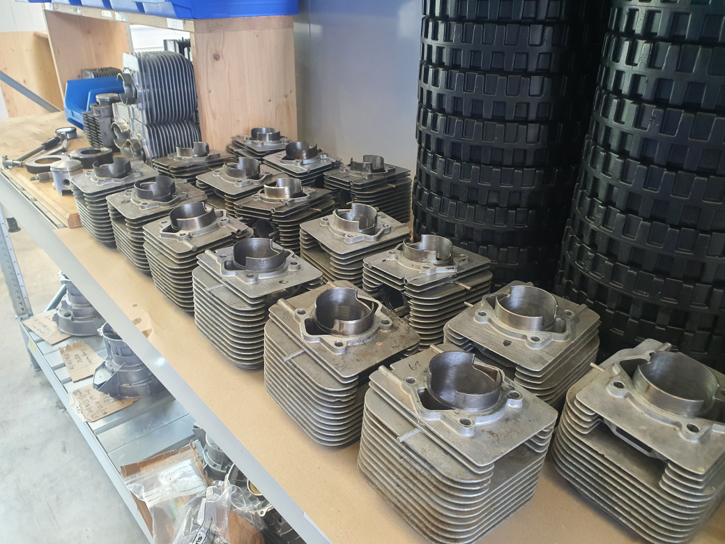 Zylinder und Kolben im Tausch AS 2-Takt Motor 4,4kW (6PS) Tauschzylinder Dichtsatz