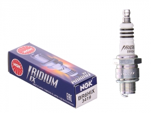 NGK Hochleistungszündkerze BR6HIX Iridium IX für AS Mäher mit 2T Motor