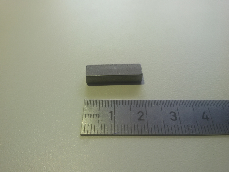 Keil / Passfeder zur Messerbefestigung (Messerträger) auf der Kurbelwelle AS-Motor AS Mäher