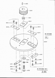 Keil / Passfeder zur Messerbefestigung (Messerträger) auf der Kurbelwelle AS-Motor AS Mäher