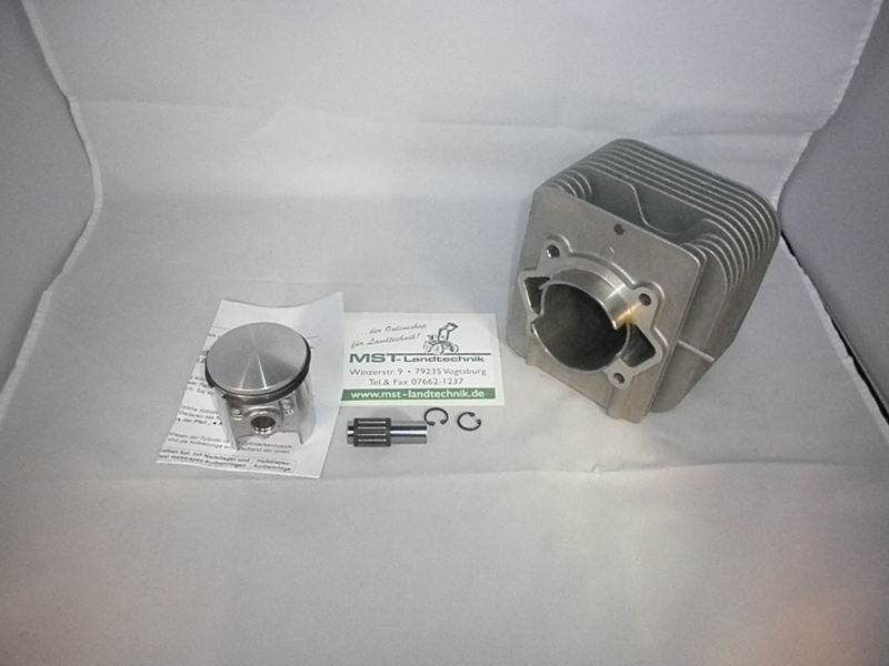 Original Zylinder und Kolben Neu AS 2-Takt Motor 4,4kW (6PS)