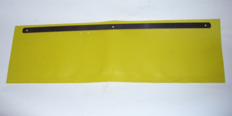 Steinschlag Schutzplane / Schutztuch hinten mit Versteifungsblech AS26 AS27 AS28 E05759 und E05762