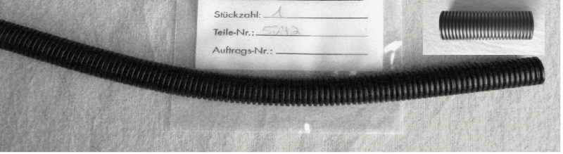 Wellschlauch 2-teilig als Schutz der Antriebswelle 5242 u. 4570