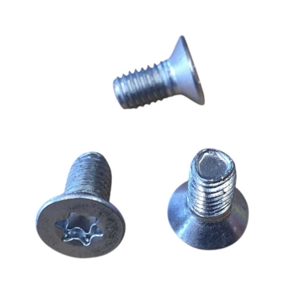 1 Satz (3 Stück) Gewinde Furch-Schrauben zur Befestigung der Klemmbrillen