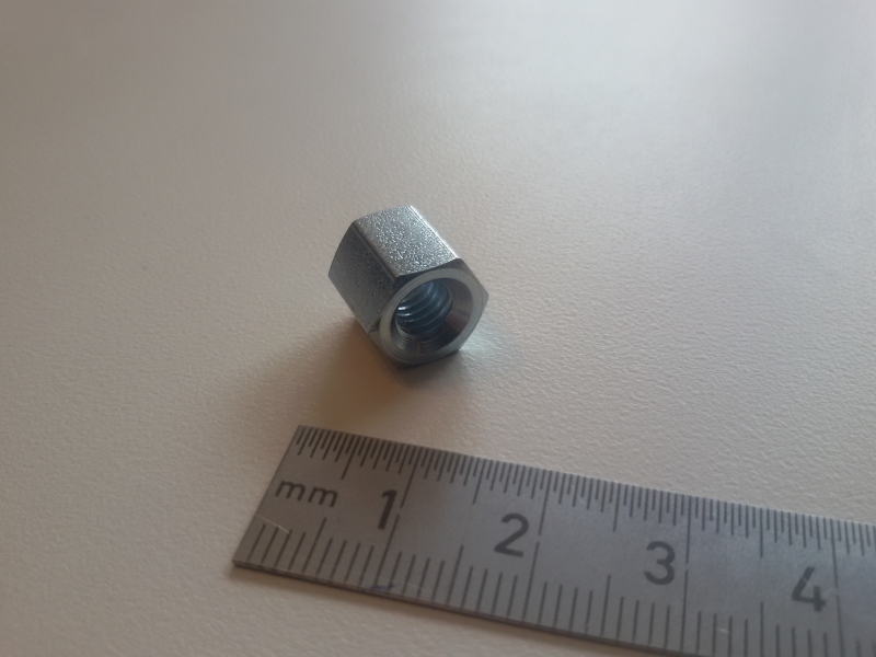 Sondermutter M6 lang Mutter zur Auspuff Befestigung AS Motor Mäher Schalldämpfer Befestigung