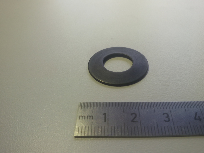 Tellerfeder Sicherungsring des Polrades / Lüfterrad