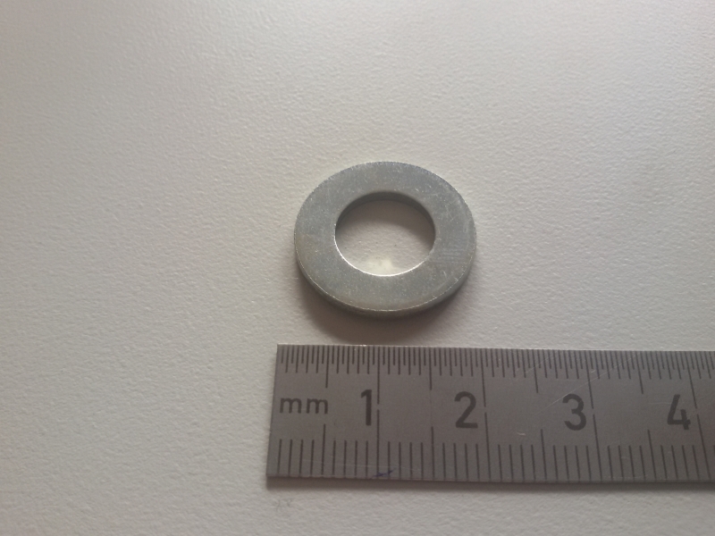 Scheibe zw. Seilscheibe, Nocken + Sich-Scheibe, Bremsfeder (Hand