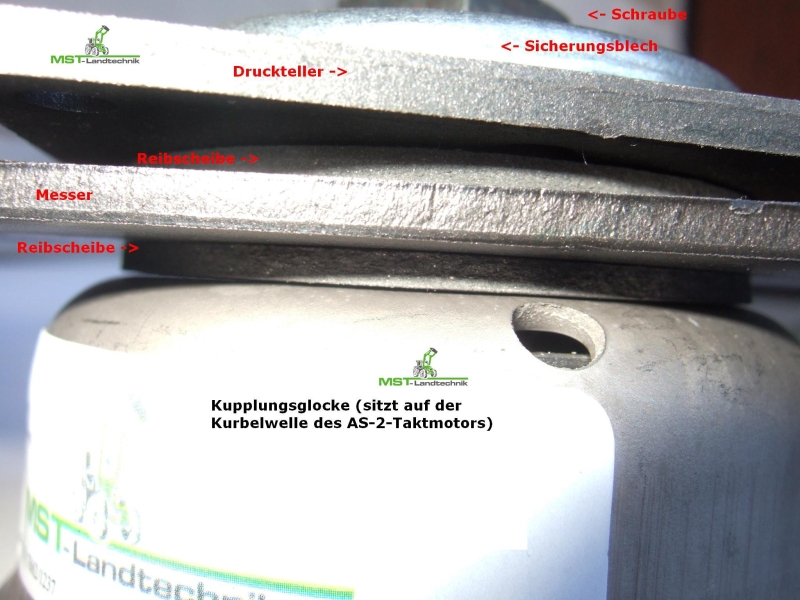 Original AS-Motor Messer AS 26 AH8, AS 26 AH9/3, AS 27, AS 28 für sandige Böden, Maulwurfshügel usw.