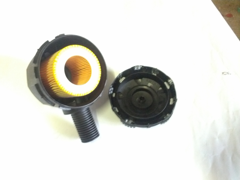 Luftfiltergehäuse komplett, neue Ausführung Gehäuse mit Luftfilter AS Motor 26, 28, 53, 550, 45 inkl. Schelle und Schraube