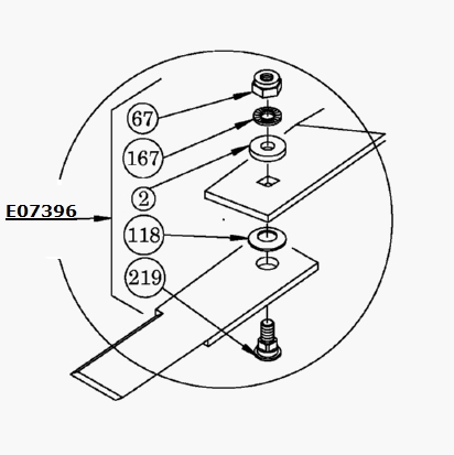 2 Stück Original Messerklingen mit Befestigungselementen für Aufsitzmäher AS Motor 900, 910, 911 Enduro