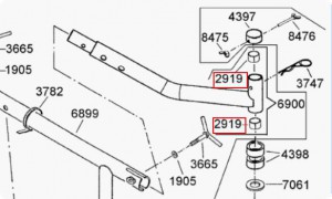 Gleitlager Buchse Vorderradaufhängung Lenkrad AS 21 AS 50