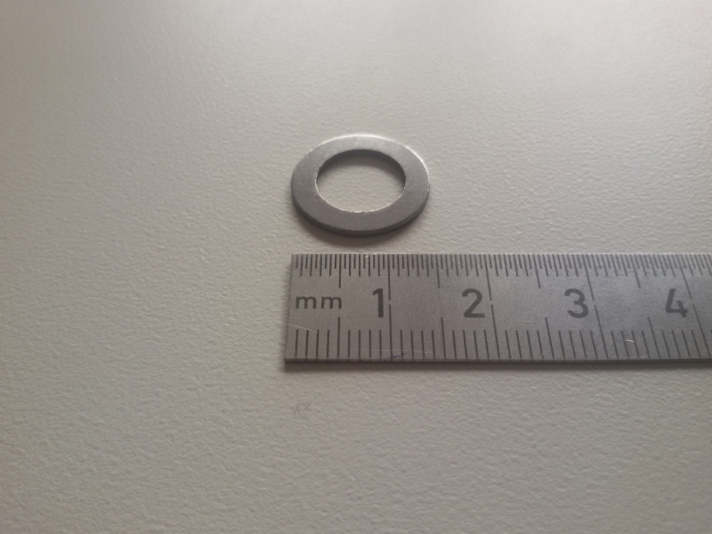 Passscheibe Pass-Scheibe für die Einstellung des Axialspiels der Spannrolle auf dem Riemenspanner