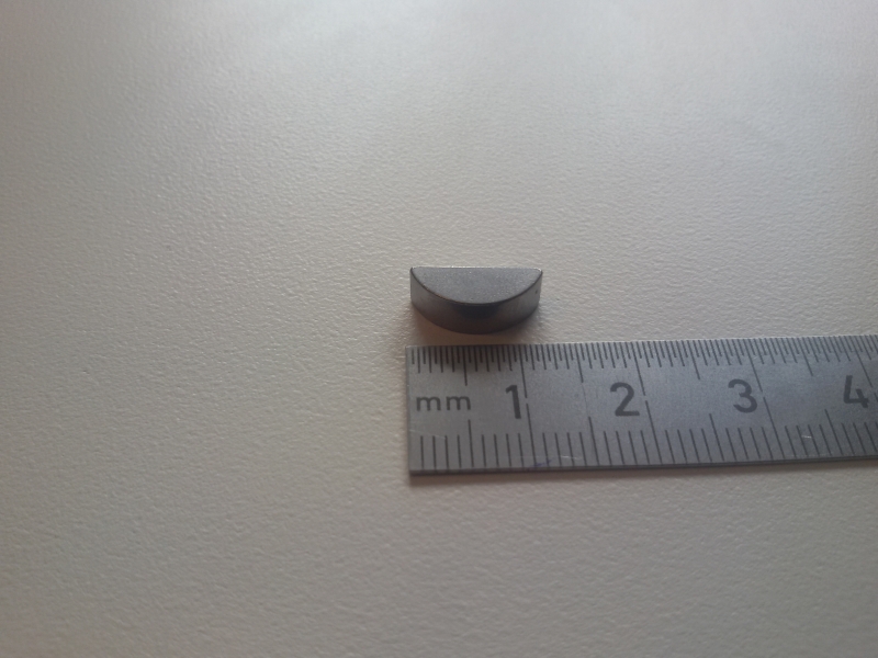 Scheibenfeder Polrad Lüfterrad Passfeder