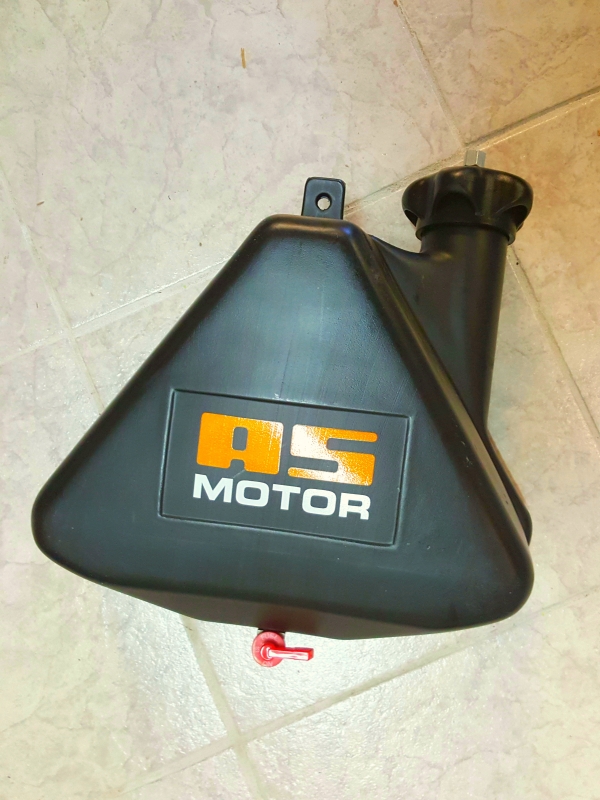 Kraftstofftank Benzintank AS Motor Mäher AS45 AS53 AS65 vollständig mit Hahn und Deckel