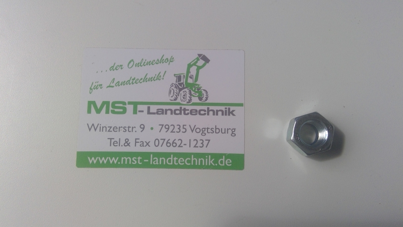 6kt- Mutter selbstsichernd Linksgewinde M16