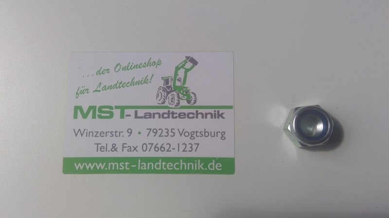 6kt- Mutter selbstsichernd Linksgewinde M16