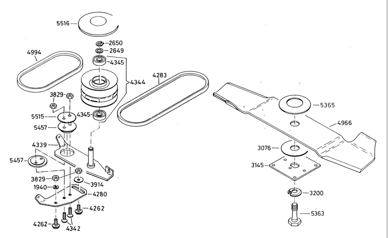 Keilriemen Antriebsriemen für AS 46 B1 B2 B4/4T Profi Rasenmäher Optibelt-VB original AS-Motor