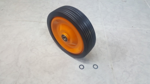 Rad Ø180 mit PVC-Reifen E13131 G04221029 AS 50 und AS 50 B1/4T AS 46 B2/4T