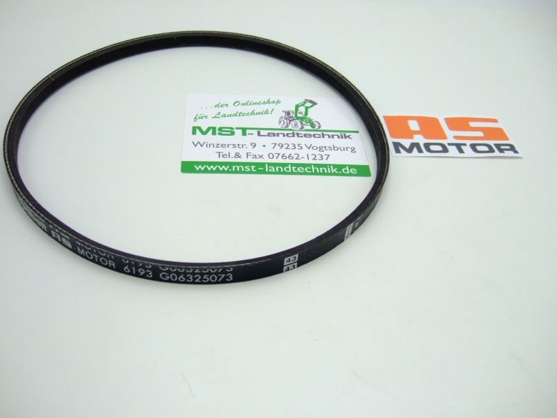 Keilriemen, Antriebsriemen, Fahrantriebsriemen - Heckauswurfmäher AS 480, 530, 531, Enduromäher 28/4 & 28 2T Optibelt AS