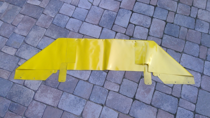 Schutztuch Schutzplane Grasfangplane Allmäher AS Motor vorne AS 102