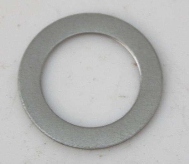 Passscheibe verbaut am Motor und Getriebe AS