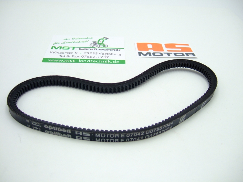 Keilriemen AS 55 B3/4T, AS 55 B2 und B1 G07857024 Optibelt Antriebsriemen Original AS Motor