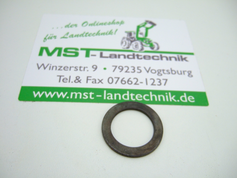 Passscheibe Scheibe Unterlagscheibe Axialspielscheibe AS Mäher für das Vorderrad AS 21