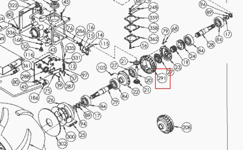Zahnkranz für Radantrieb hintere Antriebsachse Aufsitzmäher AS910 Enduro passend an Hinterachse