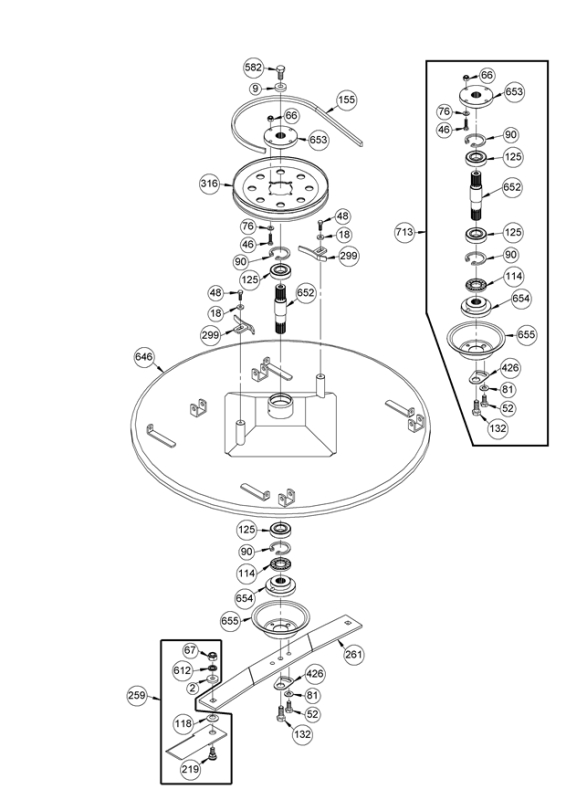 Messer AS 911, AS 915 Enduro, AS 910/2 Enduro AS 900, AS 915 Enduro ohne Klingen
