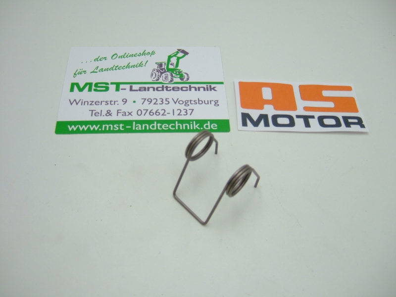Schenkelfeder Pos. 198 AS Motor 50 und AS 50 B1/4T Wildkrauthex Bürste Bürsten Feder Halterung Zopfbürste