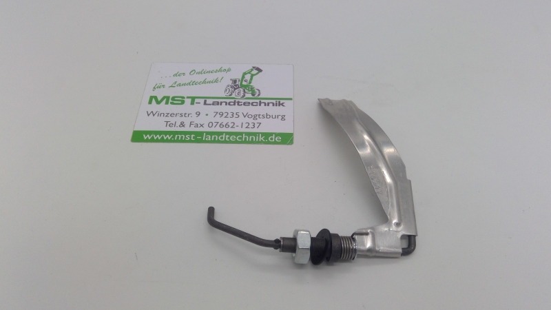 Windfahnenregler mit Befestigungsteilen