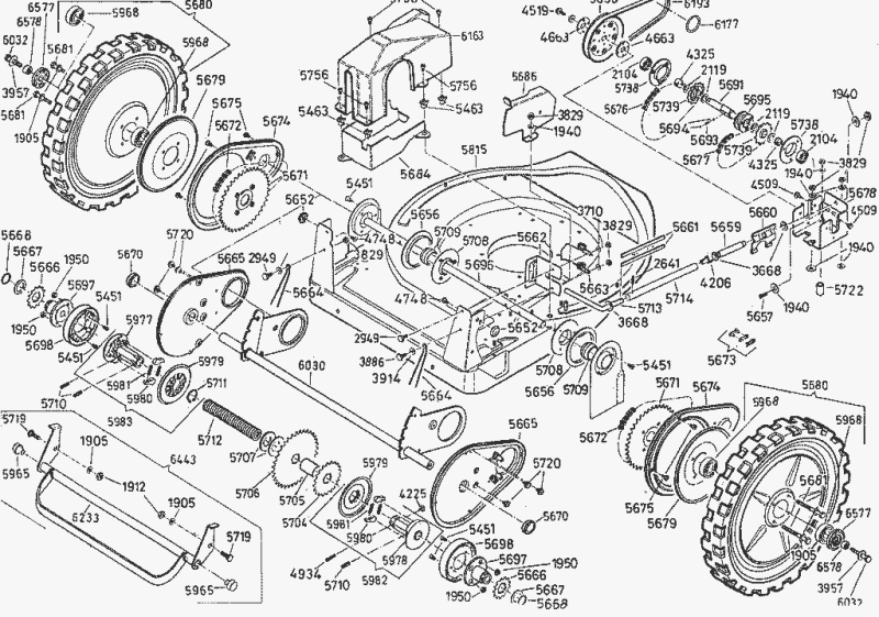 Kette 33 Glieder mit Schloss Antriebsachse AS Allmäher AS 28 2T und AS 27