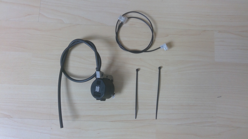 Zündanker + Kurzschließkabel 655 lang