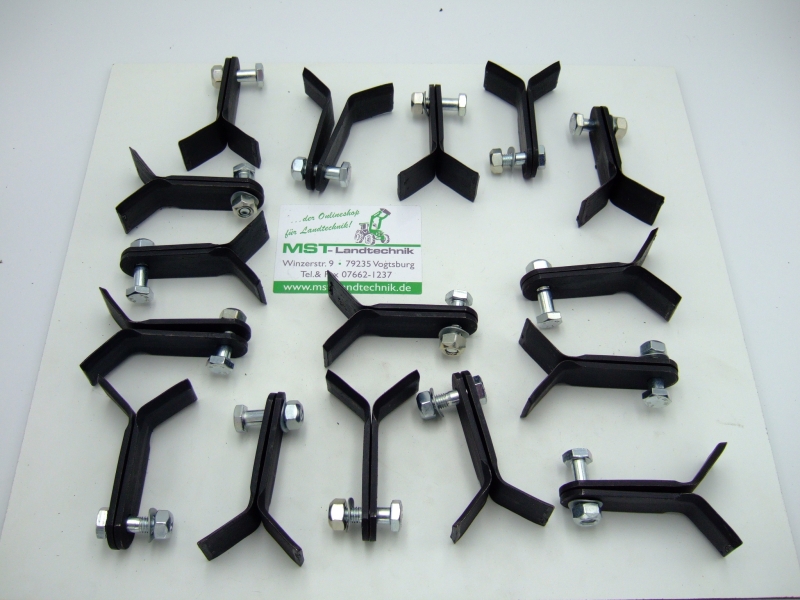 Schlegelsatz für Schlegelwerk des Schlegelmähers AS 570 SM & AS 557 SM Messer + Messerklingen +Schlegel