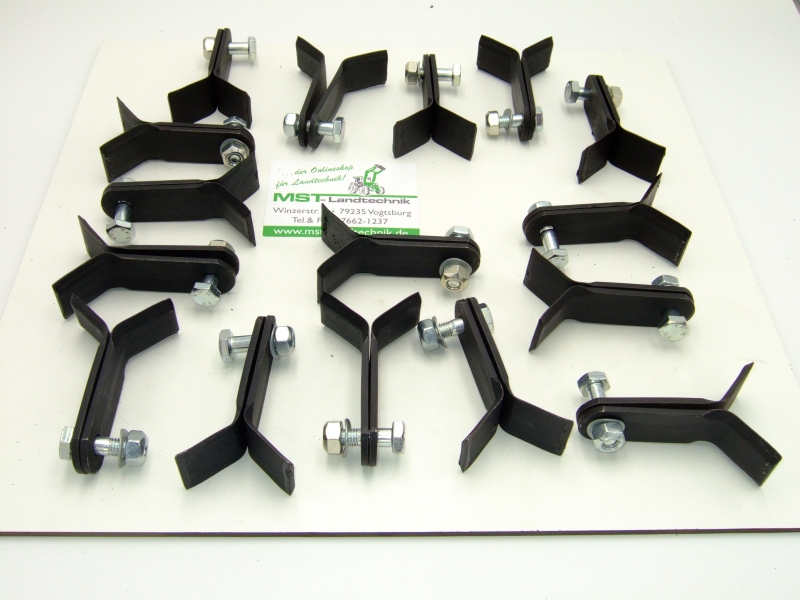 Schlegelsatz für Schlegelwerk des Schlegelmähers AS 570 SM & AS 557 SM Messer + Messerklingen +Schlegel