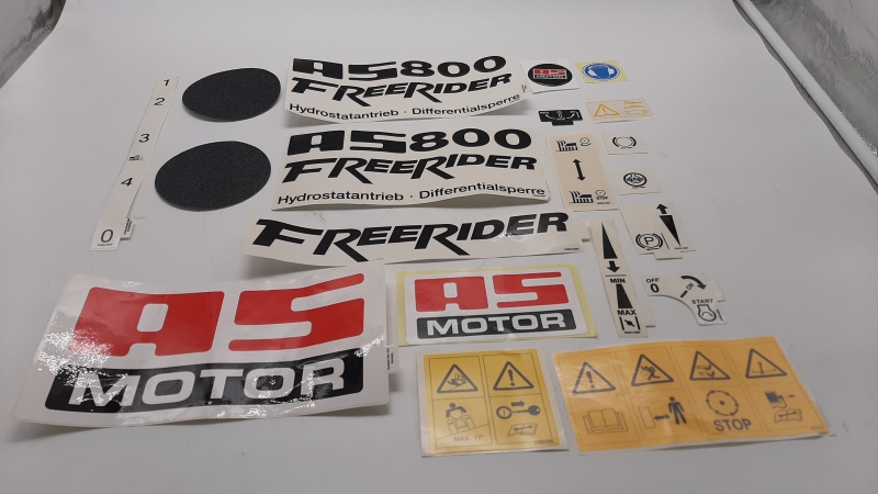 Aufkleber-Set AS 800