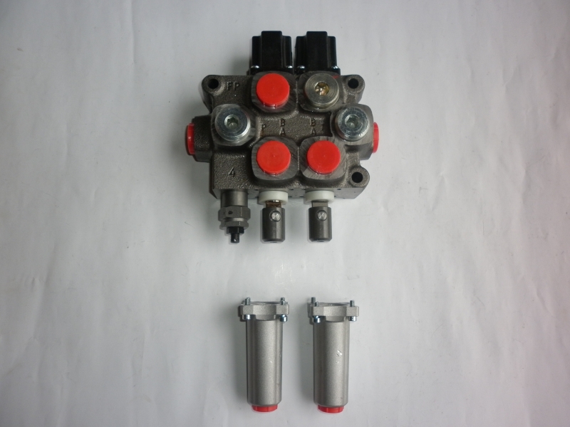 Hydraulikventil Steuergerät für Frontlader 1xdw 1xew 60l/min inkl. Dauerdruckstößel John Deere