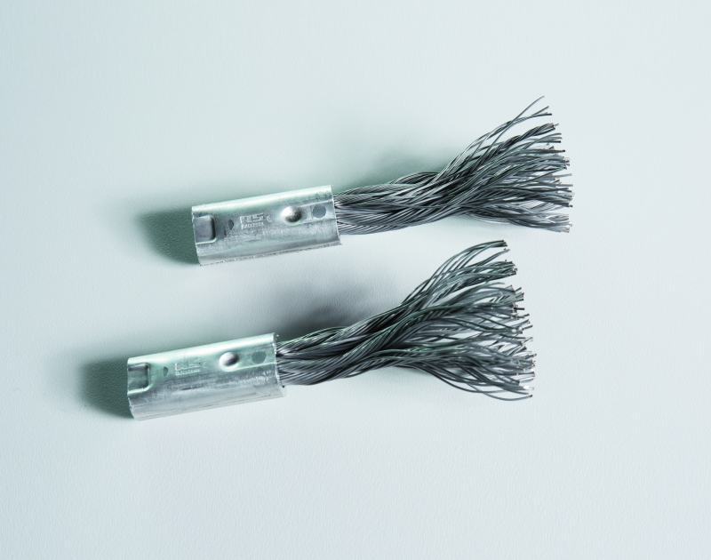 2 Stück Bürstenzopf für AS-Motor Wildkraut Hex AS50B1/4T Zopfbürste