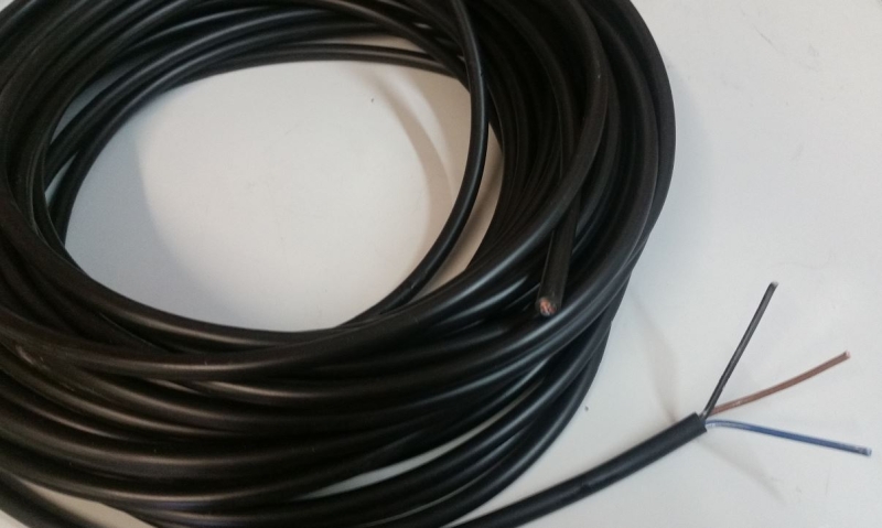 Kabel Leitung 3 adrig für den elektrischen Anschluss der 6/2 Wegeventile