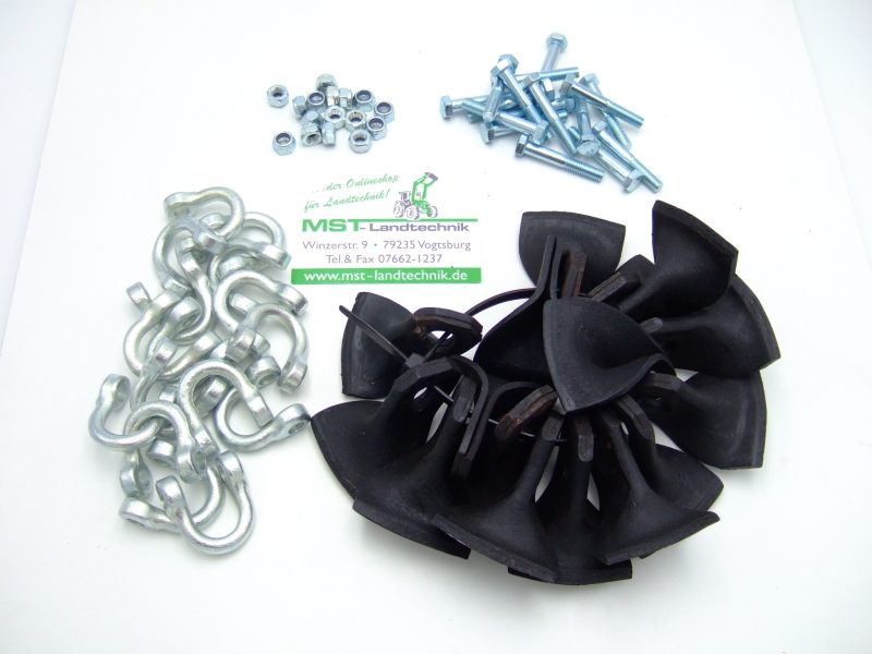 Becherschlegelsatz Hammerschlegelsatz für Schlegelmulcher ferngesteuert AS 750 RC mit Schäkel