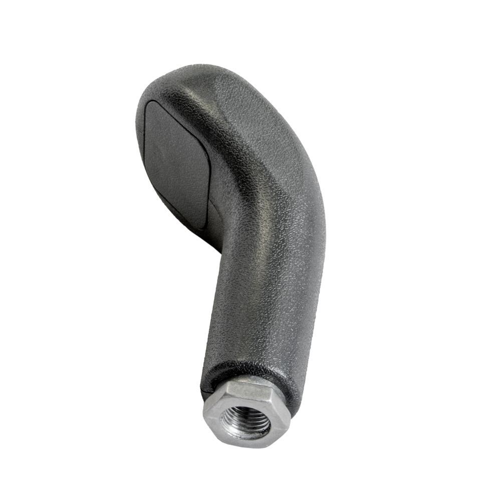 Indemar Griff mit Funktionsschaubild 5 teilig ohne Taster Griff ohne Drucktaster, WK 300 (RAL 7016 Anthrazit)