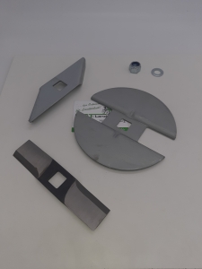 Schnitzelmesserset Samix Gartenhäcksler Junior S-E 1.9, S-E 2.0, S-E 2.6