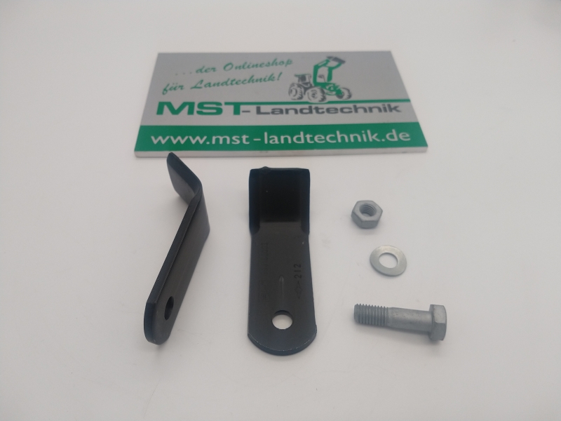 Schlegelmesser mit 2 Stück Schlegel, Befestigungsschraube und Mutter AS 701, AS 901, AS 1040 YAK, AS 1040 YAK 4WD