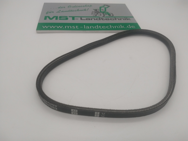 Keilriemen Antrieb zw. Motor und Getriebe oben AS 63 Honda, 2-Takt Easystart und B&S Motoren, Optibelt