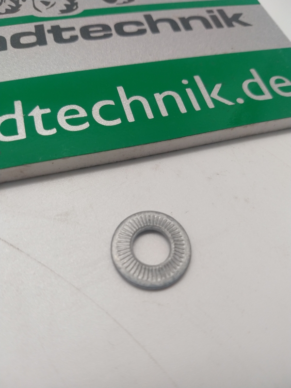 Sperrkantscheibe 8x18x1,5mm Gesamthöhe 2,2mm