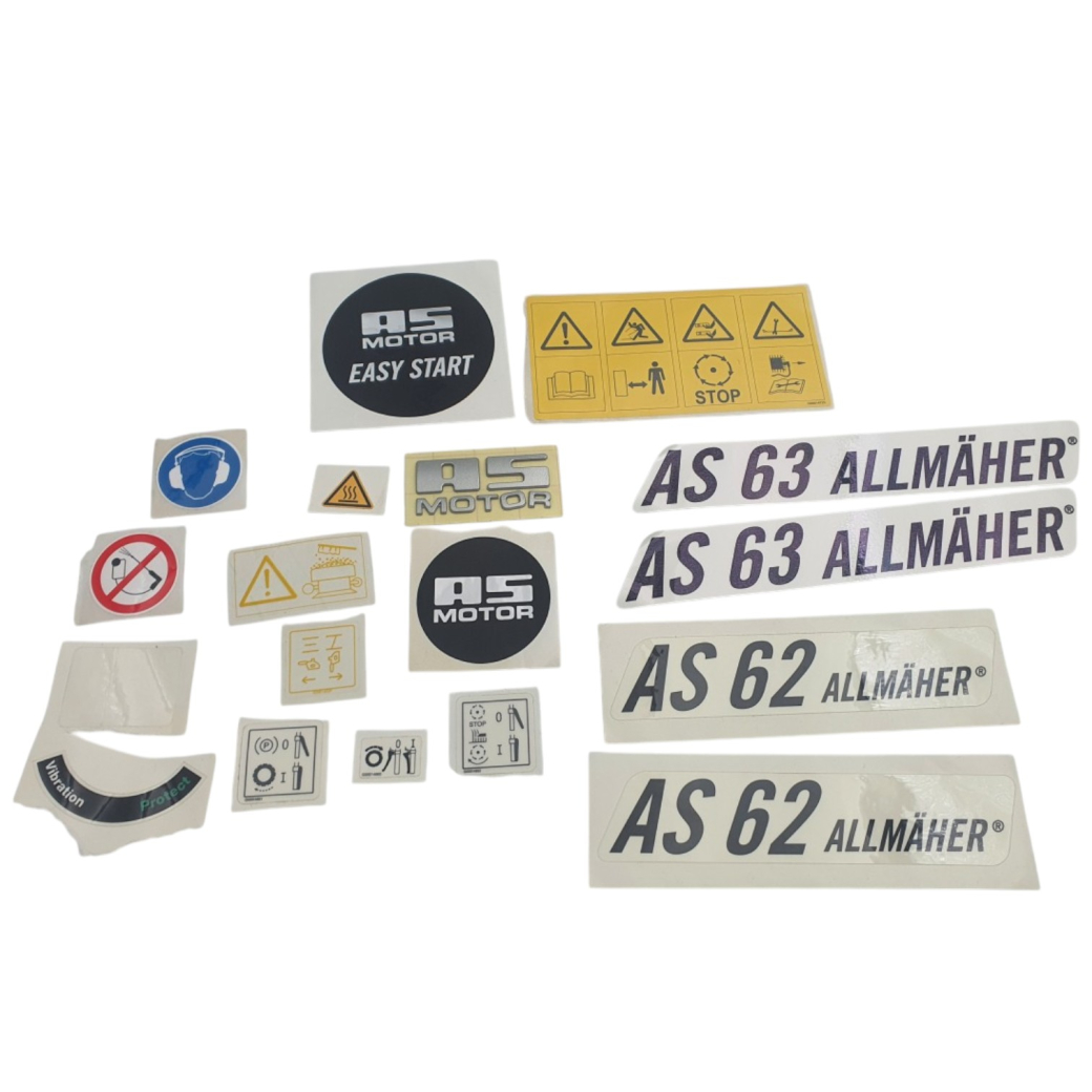 Aufkleber Set AS62 und AS63 G600800008
