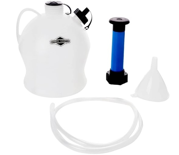 Ölwechselset Ölabsaugset ,Oildrain KIT 4Liter Briggs und Stratton Unterdrucksystem